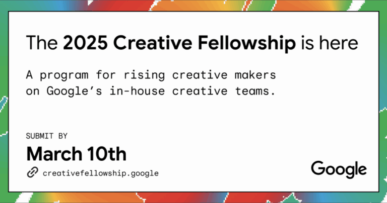 Google Creative Fellowship Program 2025