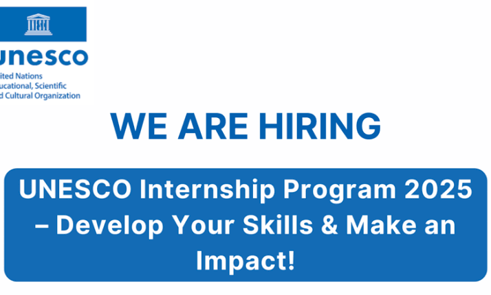 Global Call: UNESCO Internship Program 2025