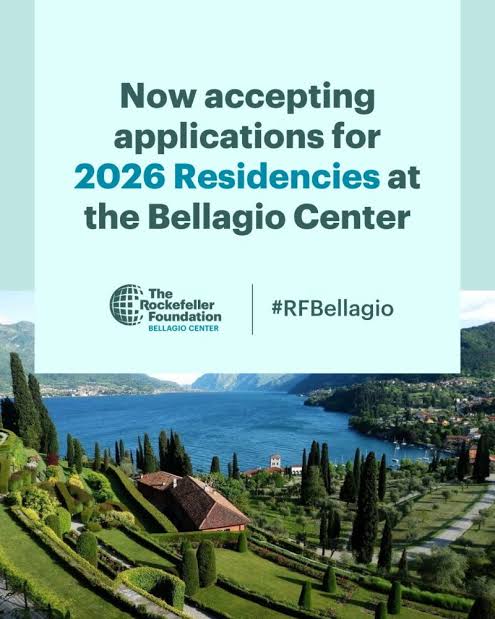 2026 Bellagio Center Residency Program