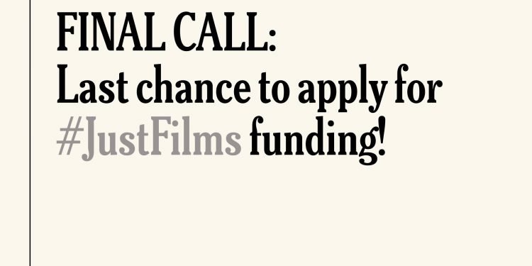 2025 Ford Foundation JustFilms Grants Program 