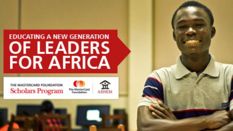 MasterCard Scholarship at Ashesi University 2025