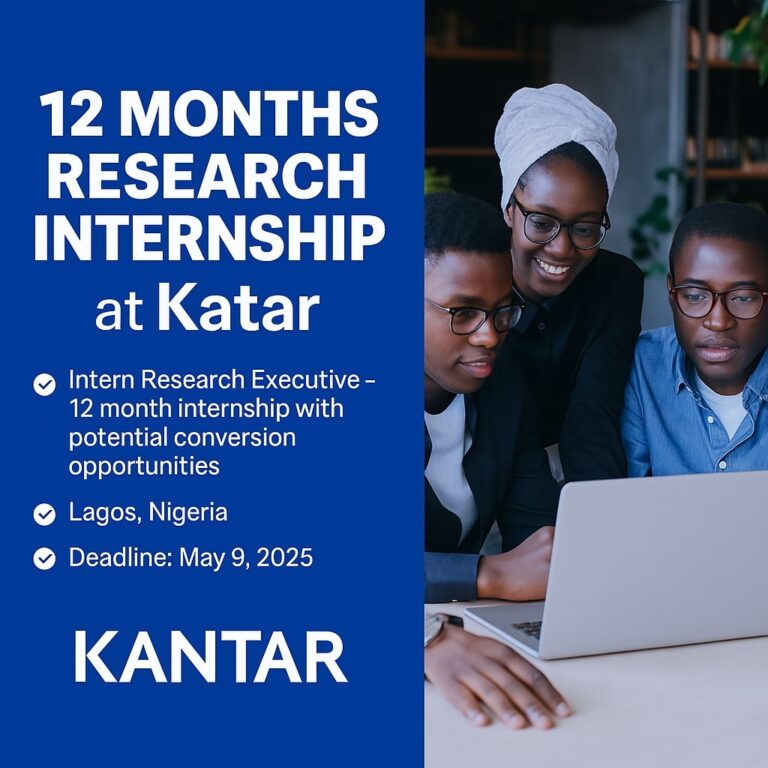 12 Months Research Internship at Katar
