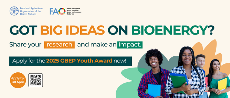 Global Bioenergy Partnership (GBEP) Youth Award 2025