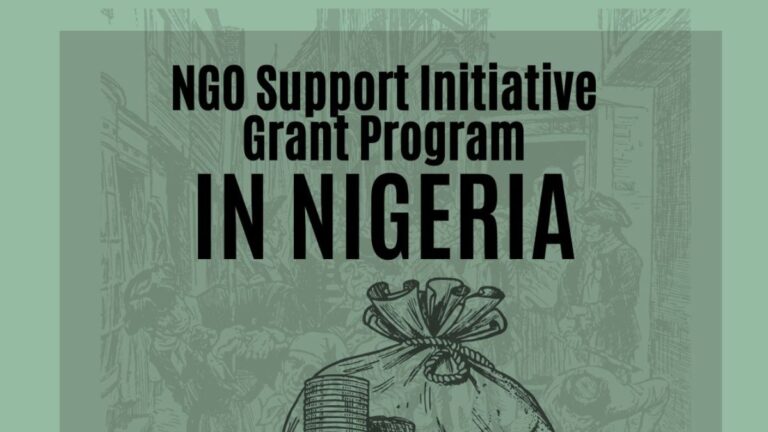 ₦5 million NGO Support Initiative Grant Program