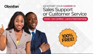 Obsidian Advisory Africas Customer Service Management & Sales Support Training 2025 in Lagos