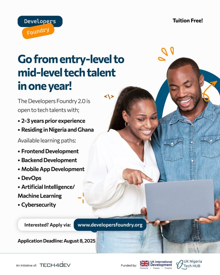 Applications Open for Developers Foundry 2.0