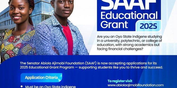 2025 Senator Abiola Ajimobi Foundation Scholarship