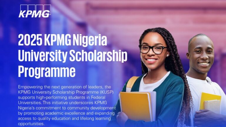 KPMG Nigeria University Scholarship 2025 Program
