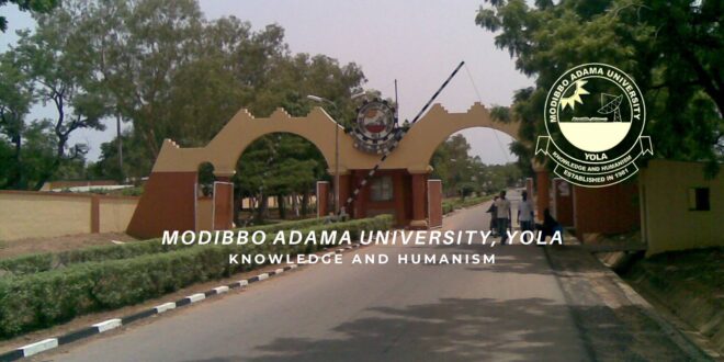 Massive Recruitment at Modibbo Adama University of Technology