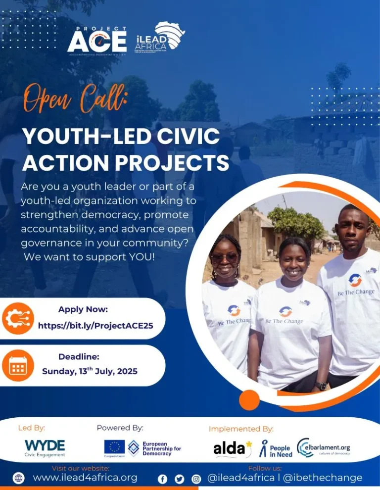 Youth-led Civic Action Projects – ACE Project at iLEAD Africa