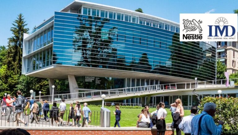 Nestle IMD Business School Scholarship 2025 | Study in Switzerland
